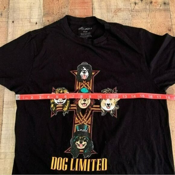Unisex Dog Limited M Guns And Roses T Shirt Rock Cross Appetite Destruction - Picture 6 of 7